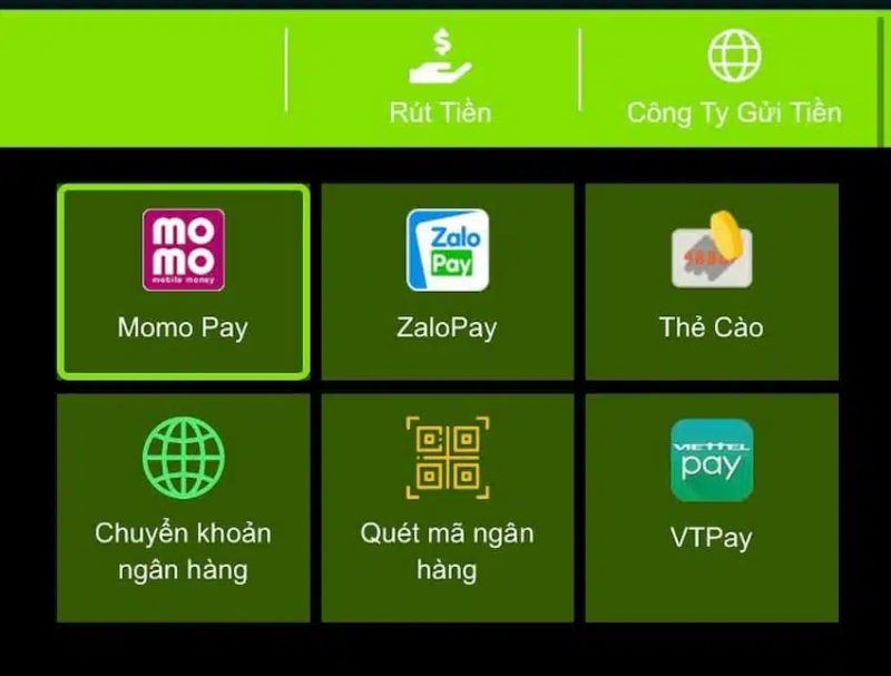 Người chơi nên sử dụng các phương thức giao dịch đã từng dùng